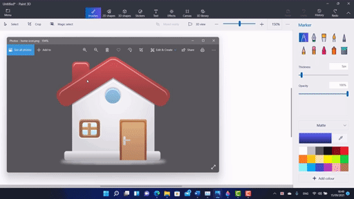 WindowTop 透明度點擊穿透功能示範